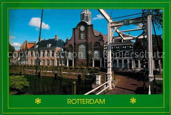 Rotterdam Delfshaven Zugbrücke