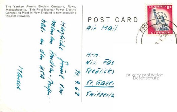 Rowe Massachusetts The Yankee Atomic Electric Company – Bild 2