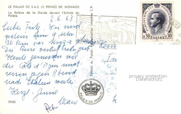 Monaco Le Palais de SAS La Releve de la Garde – Bild 2