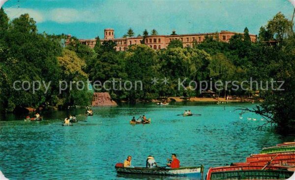 Mexico City Lago de Chapultepec Castillo de Chapult