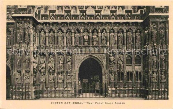 Exeter Cathedral West Front