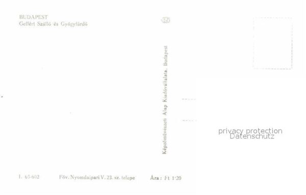 Budapest Gellert Szallo es Gyögyfürdö – Bild 2