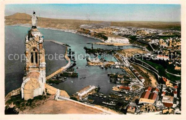 Oran Algerie Vue generale prise de Santa Cruz