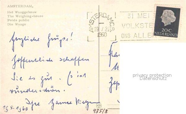 Amsterdam Niederlande Het Waaggebouw – Bild 2