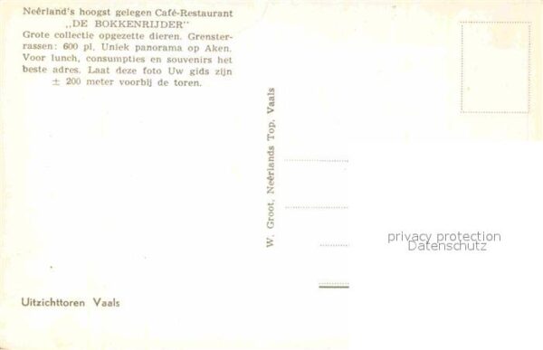Vaals Cafe Restaurant De Bokkenrijder Uitzich – Bild 2