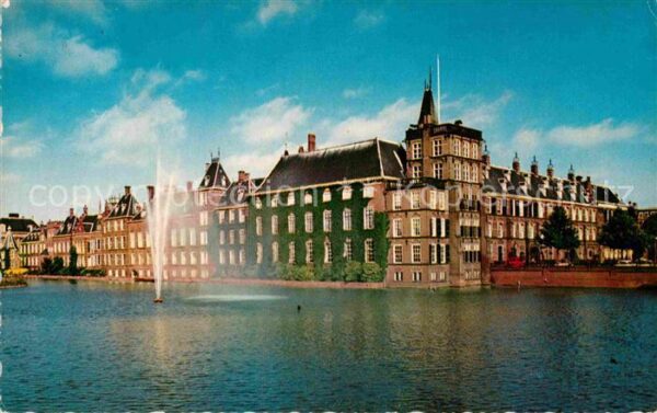 s-Gravenhage Hofvijver met Parlement