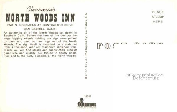 San Gabriel Clearmans North Woods Inn – Bild 2