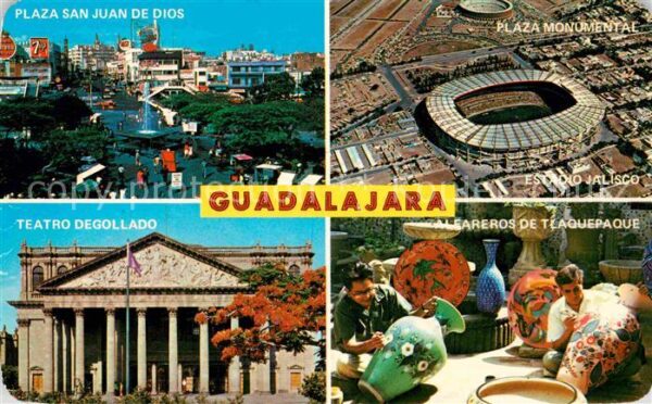 Guadalajara Plaza San Juan de Dios Plaza Monumental