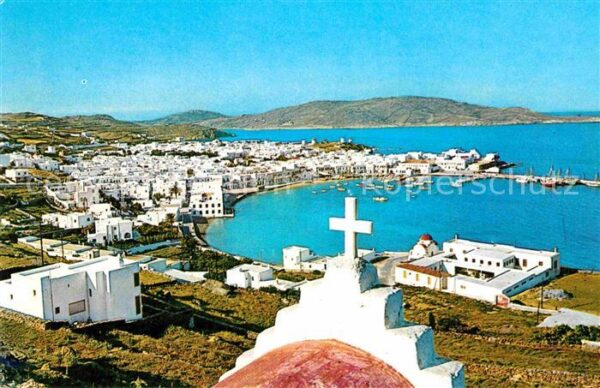 Mykonos The world renowned dazzling white islan