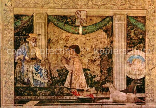 Rimini Tempio Malatestano Fresko