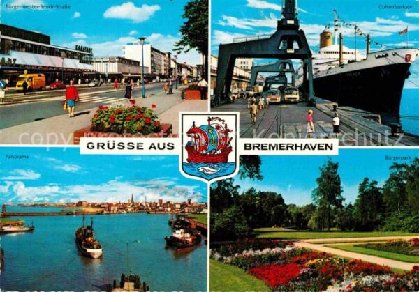 Bremerhaven Bürgermeister Smidt Str Columbuskaje Pa