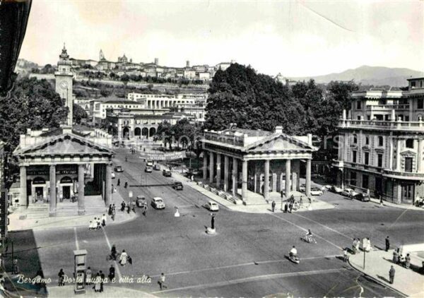 Bergamo Neues Tor und Obere Stadt