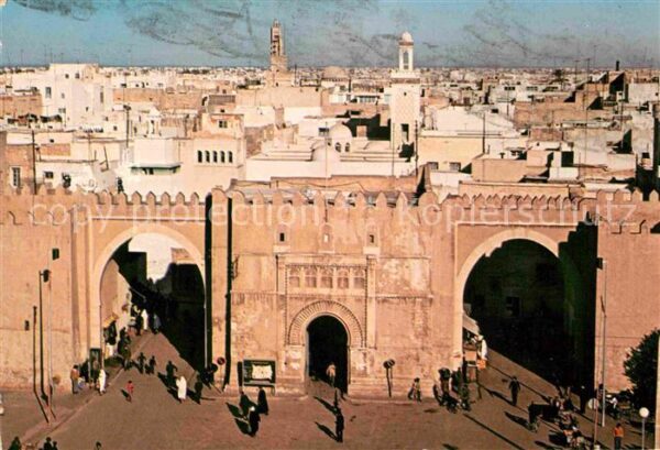 Sfax Tunesie Stadttore Panorama