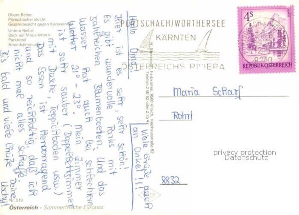 Poertschach Woerthersee Pörtschacher Bucht Karawanken Maria Wör – Bild 2