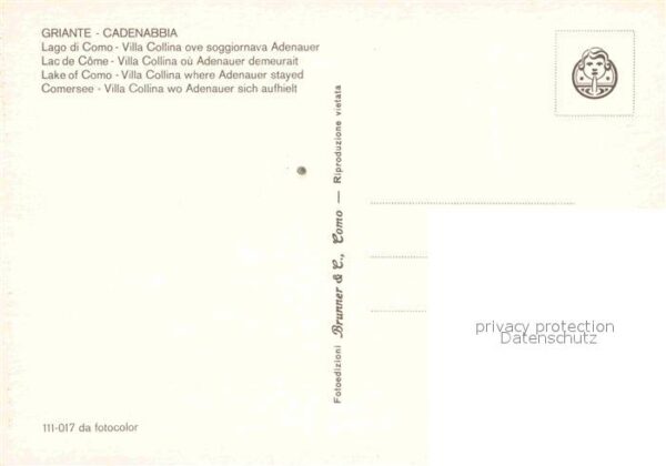 Cadenabbia Lago di Como Villa Collna – Bild 2