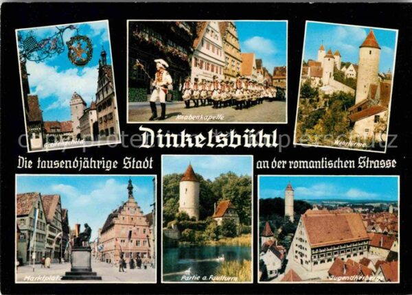 Dinkelsbuehl Greifenschild Knabenkapelle Wehrtürme M