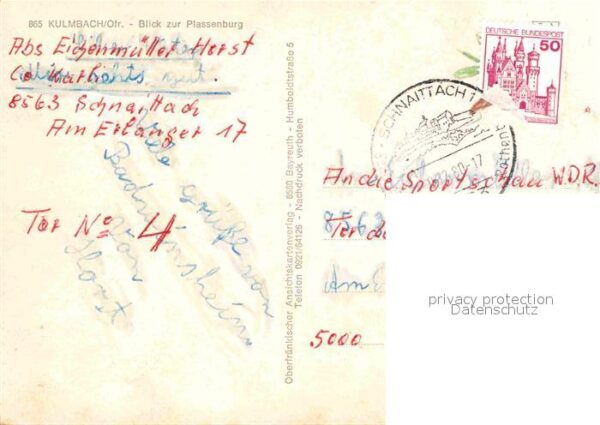 Kulmbach mit Plassenburg – Bild 2