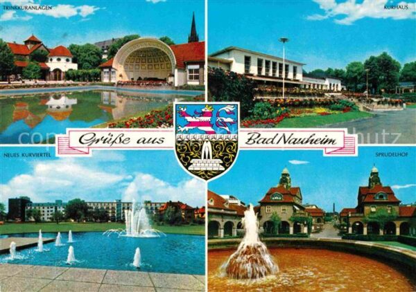 Bad Nauheim Trinkkuranlagen Kurhaus Neues Kurvierte