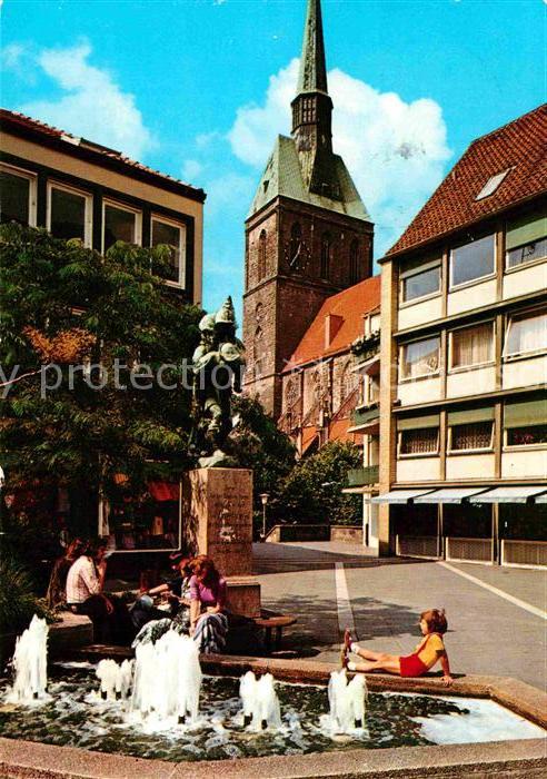Hildesheim Huckup und St Andreaskirche