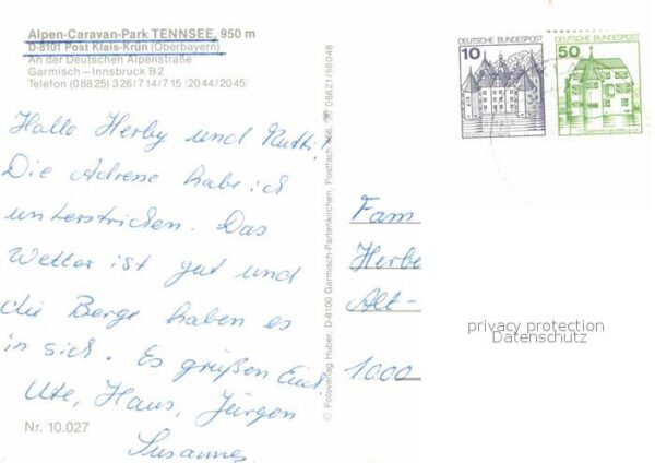 Klais Alpen Caravanpark Tennsee Hotel Gastrau – Bild 2