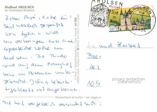 Bad Arolsen Stadtkirche Schloss Schlossallee Hotel – Bild 2