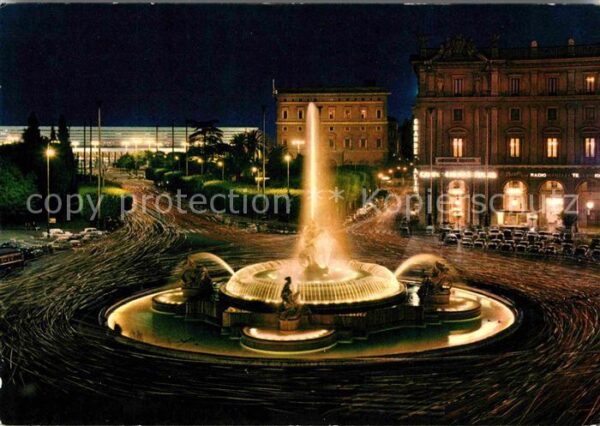 Roma Rom Piazza della Repubblica Fontana delle N