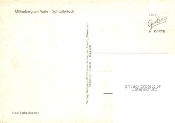 Miltenberg Main Schnatterloch – Bild 2