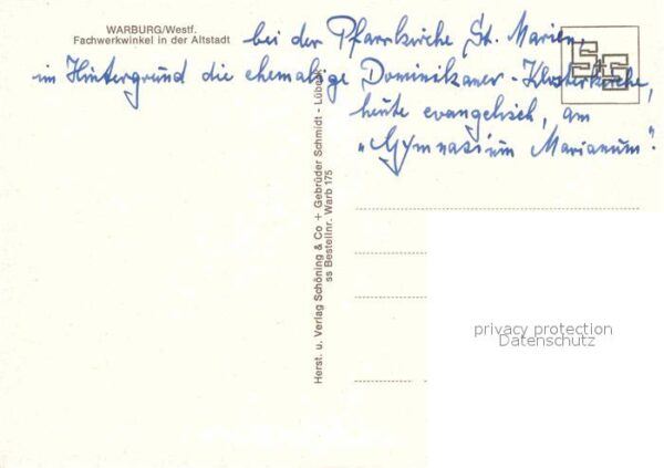 Warburg Westfalen Fachwerkwinkel in der Altstadt – Bild 2