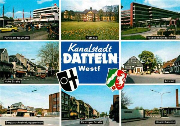 Datteln Am Neumarkt Rathaus Vestische Kinderkli