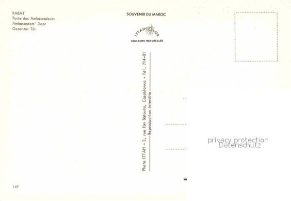 Rabat Marokko Porte des Ambassadeurs – Bild 2