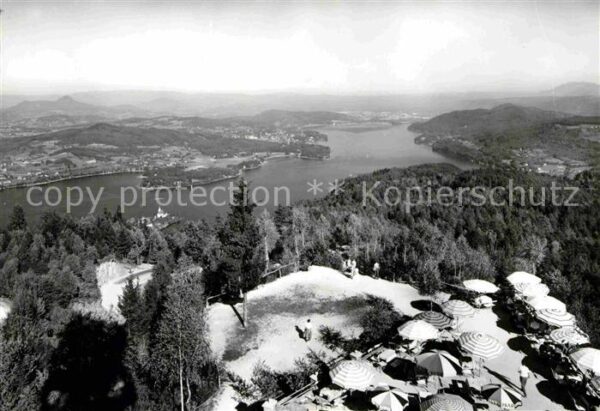 Woerthersee Blick vom Pyramidenkogel