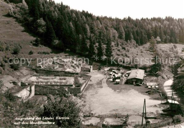 Kaernten Ausgrabung auf dem Magdalenenberg