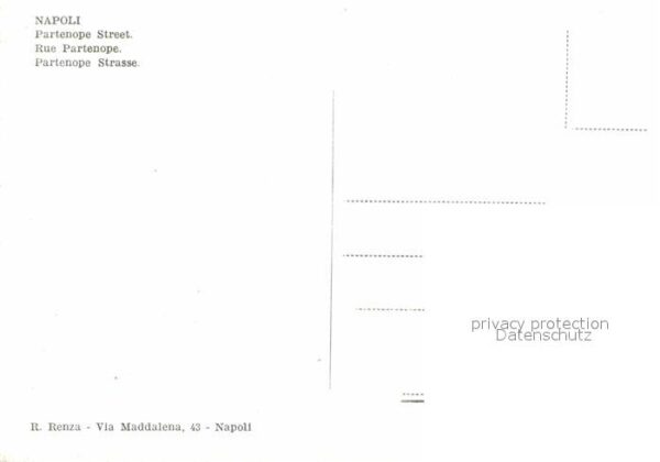 Napoli Neapel Via Partenope – Bild 2