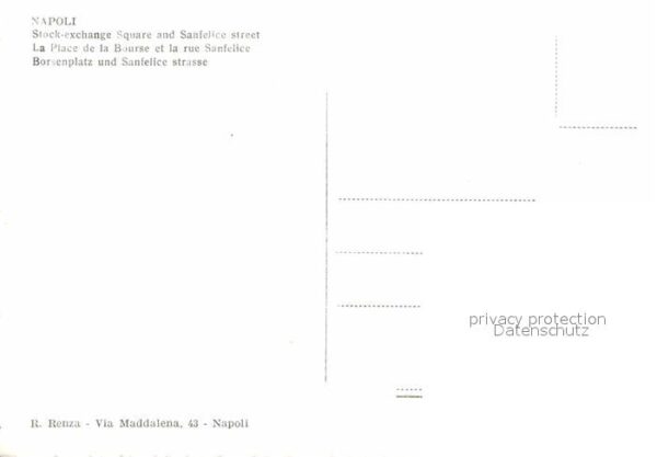 Napoli Neapel Piazza della Borsa e via Sanfelice – Bild 2