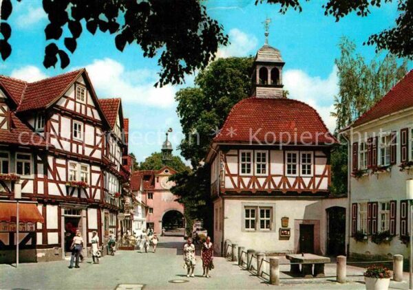 Bad Sooden-Allendorf Södertor mit Salzamt