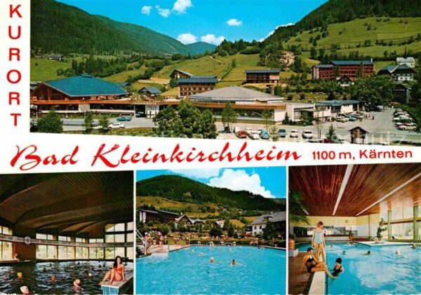 Bad Kleinkirchheim Kaernten Alpentherme Hallen und Bewegungsbad Fre