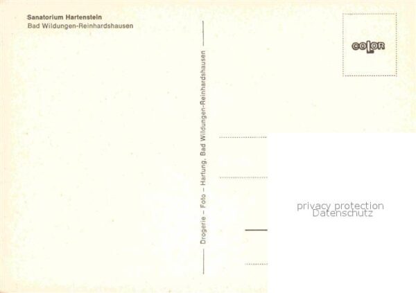Reinhardshausen Sanatorium Hartenstein – Bild 2