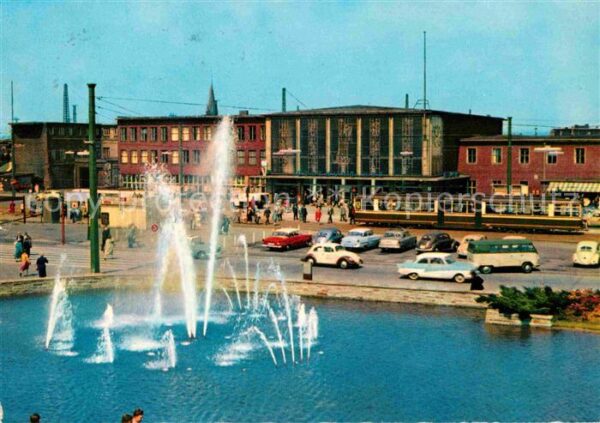 Dortmund Hauptbahnhof Wasserspiele