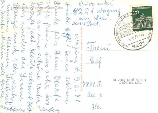 Waging See Strandkurhaus Schwanenfamilie – Bild 2