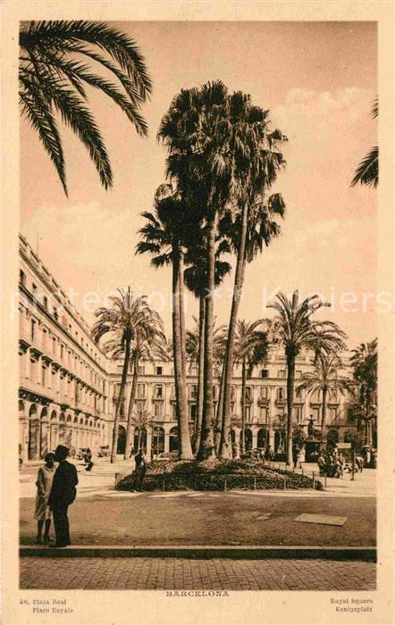 Barcelona Cataluna Plaza Real