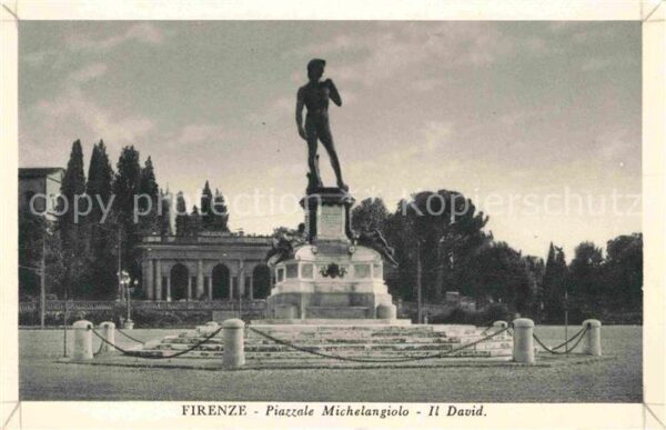Firenze Florenz Piazzale Michelangiolo David