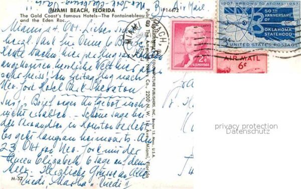 Miami Beach Fliegeraufnahme Gold Cost famous Hotels – Bild 2