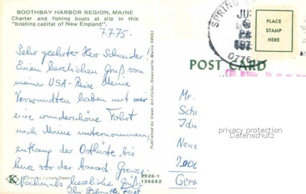 Maine Boothbay Harbor Region – Bild 2