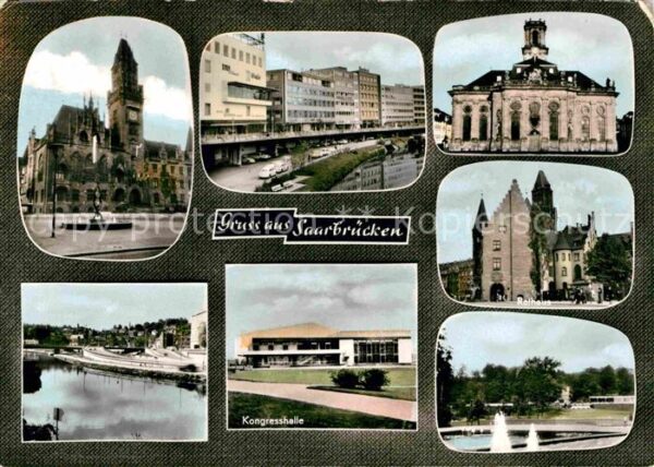 Saarbruecken Kongresshalle Rathaus