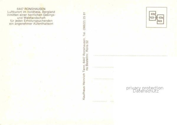 Ronshausen Ortspartie mit Kirche – Bild 2