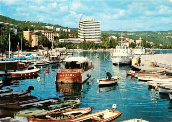 Opatija Abbazia Hafen