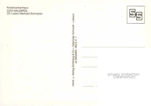 Waldbroel Fliegeraufnahme Kreikrankenhaus – Bild 2
