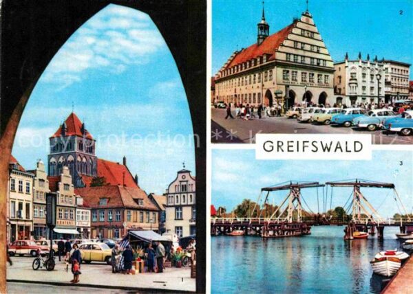 Greifswald Rathaus Wieker Brücke