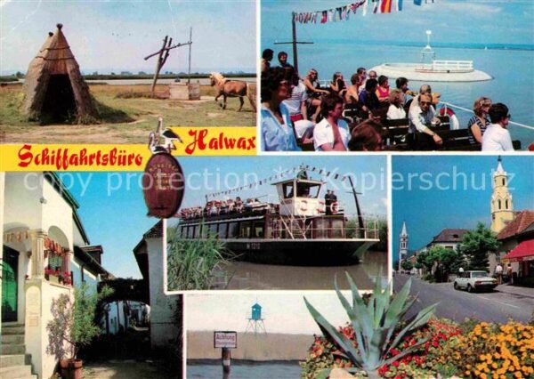 Moerbisch See Neusiedlersee Schiffahrstbüro Halwax