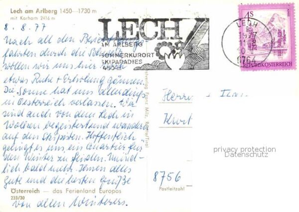 Lech Vorarlberg mit Karhorn – Bild 2